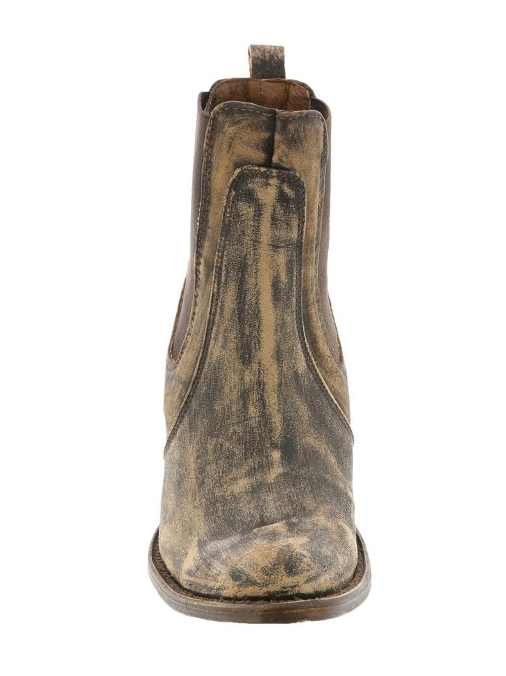 Circle G By CorralQ7021 Distressed Brown Leather Chelsea Ankle Boots NWOT SIZE 6 - Picture 6 of 6